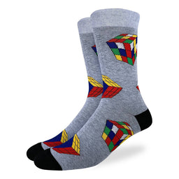 Men's Big & Tall Rubik's Cubes Socks