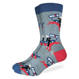 Men's Joe Biden Riding Donkey Socks