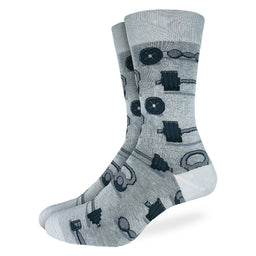Men's Big & Tall Weights & Dumbbells Socks