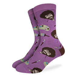 Men's Bob Ross Paint Board Socks