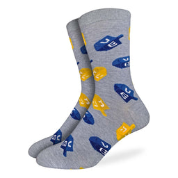 Men's Hanukkah Dreidel Socks