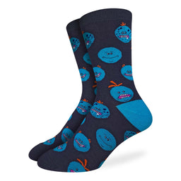 Men's Mr. Meeseeks Facial Expressions Socks