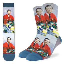 Men's Mister Rogers Make Believe Kingdom Socks