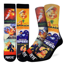 Men's Popeye Posters Socks