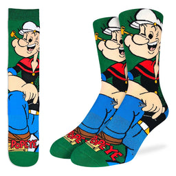 Men's Popeye Kneeling Socks