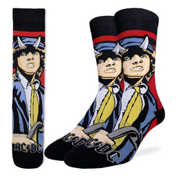 Men's AC/DC, Angus Young Devil Socks