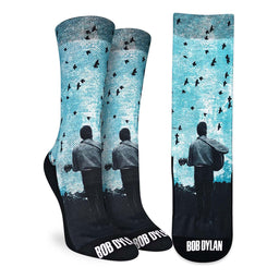 Women's Bob Dylan, Playing Guitar Socks