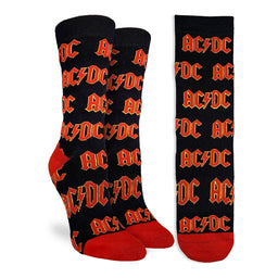 Women's AC/DC, Logo Socks