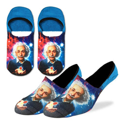 Men's Albert Einstein No Show Socks