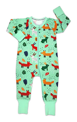 Foxes Baby Pajamas