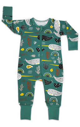 Narwhal Baby Pajamas