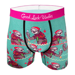 Men's Christmas Sloths Underwear