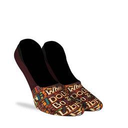 Women's Go to the Library No Show Socks