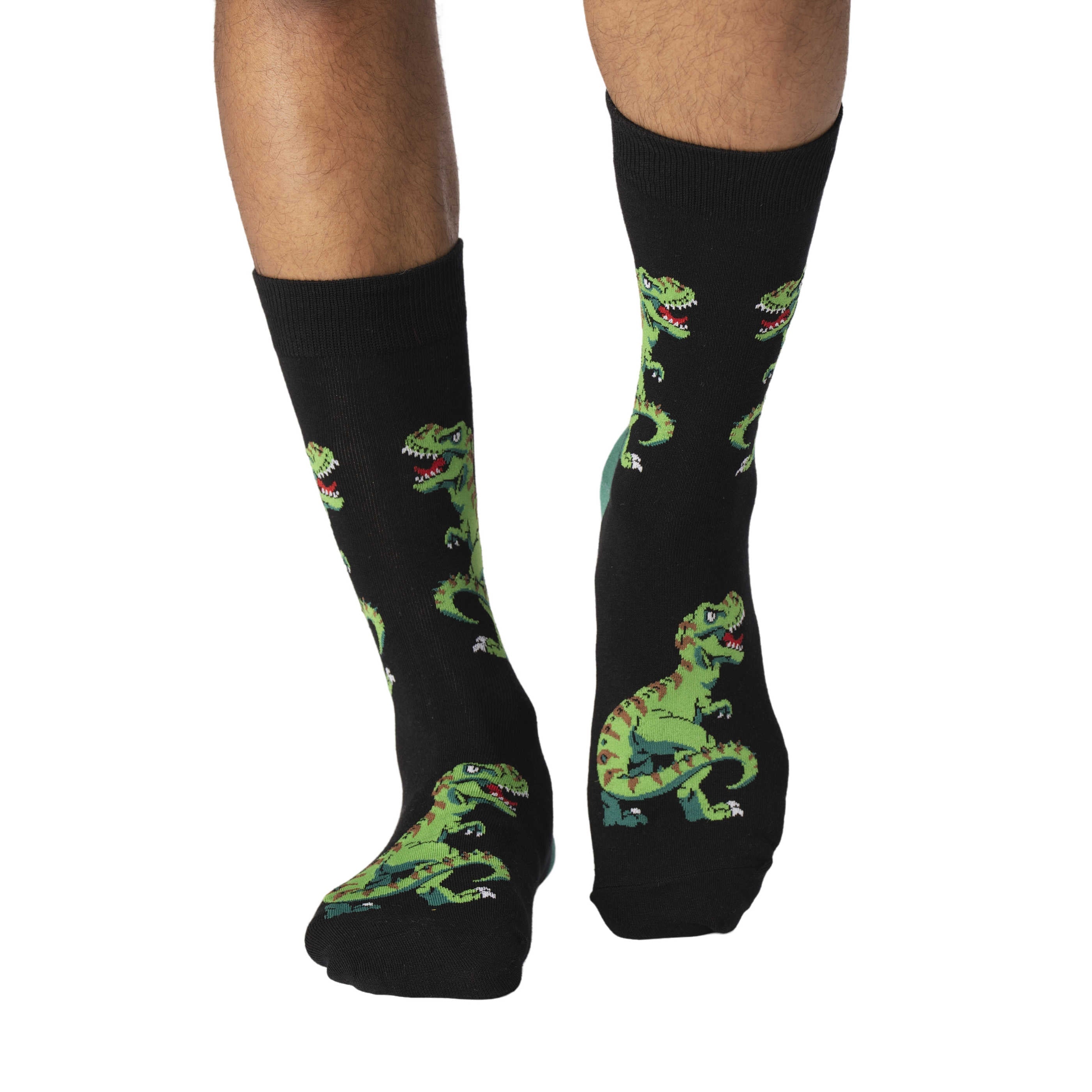 Men's Big & Tall Tyrannosaurus Rex Socks