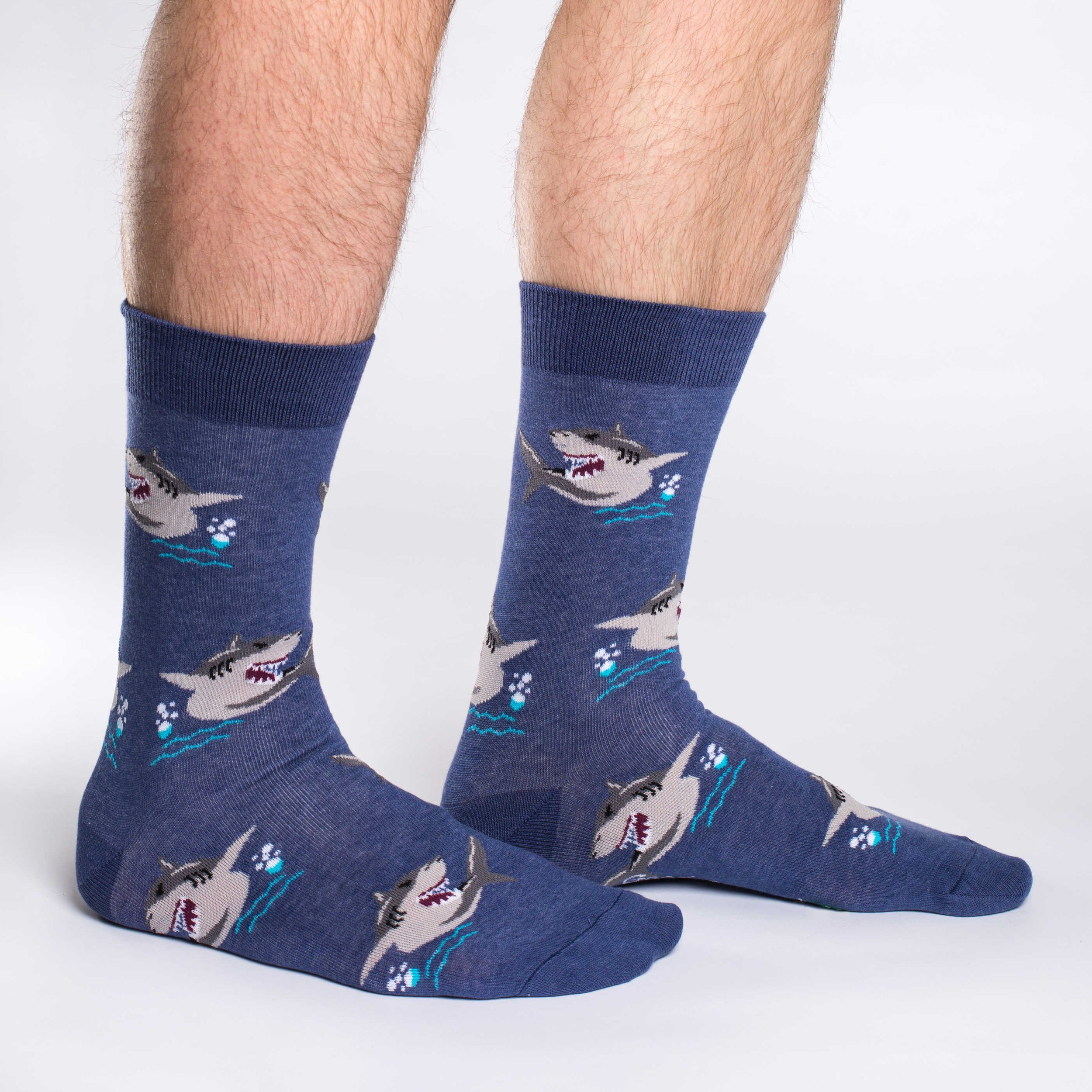Men's Big & Tall Shark Socks