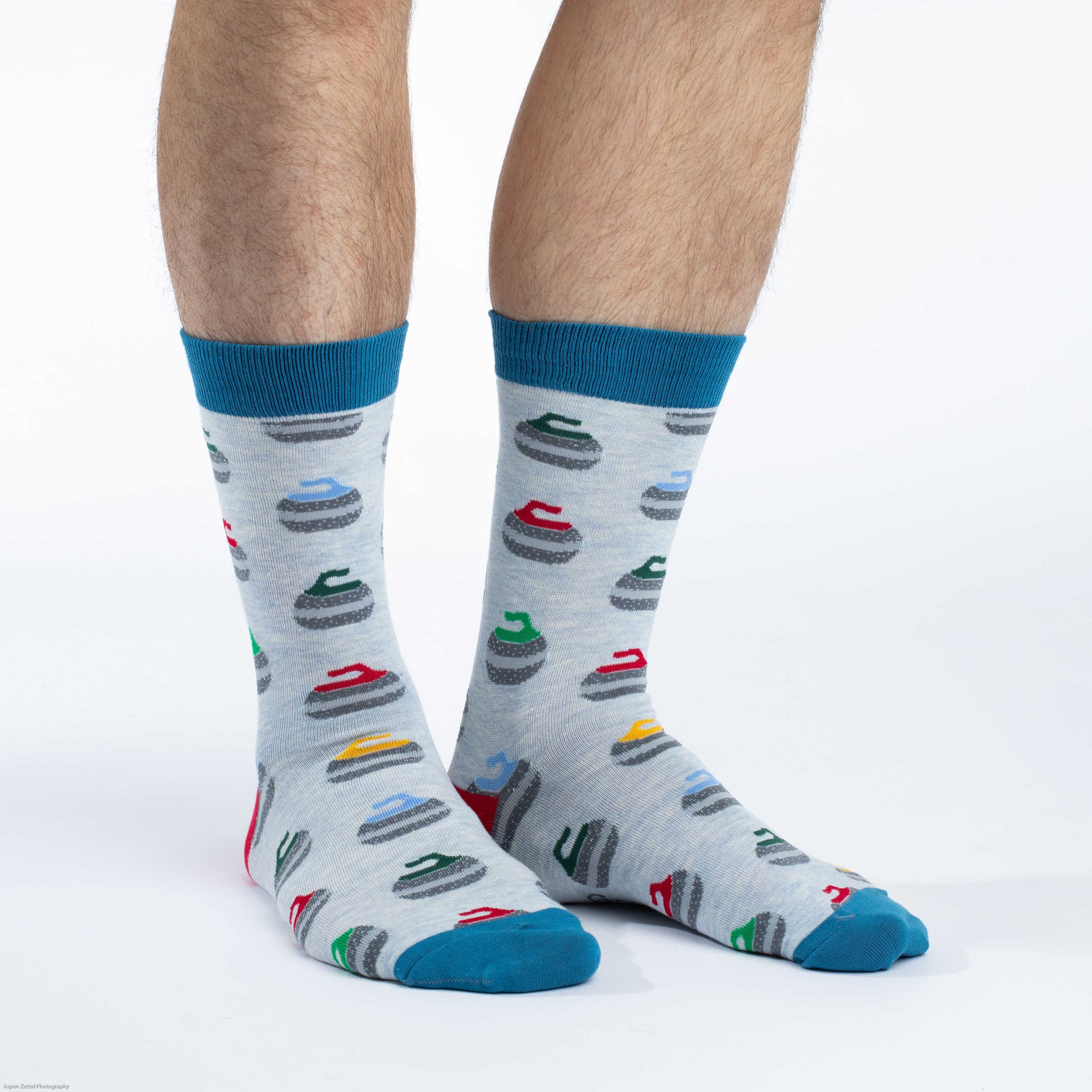 Men's Big & Tall Curling Stones Socks