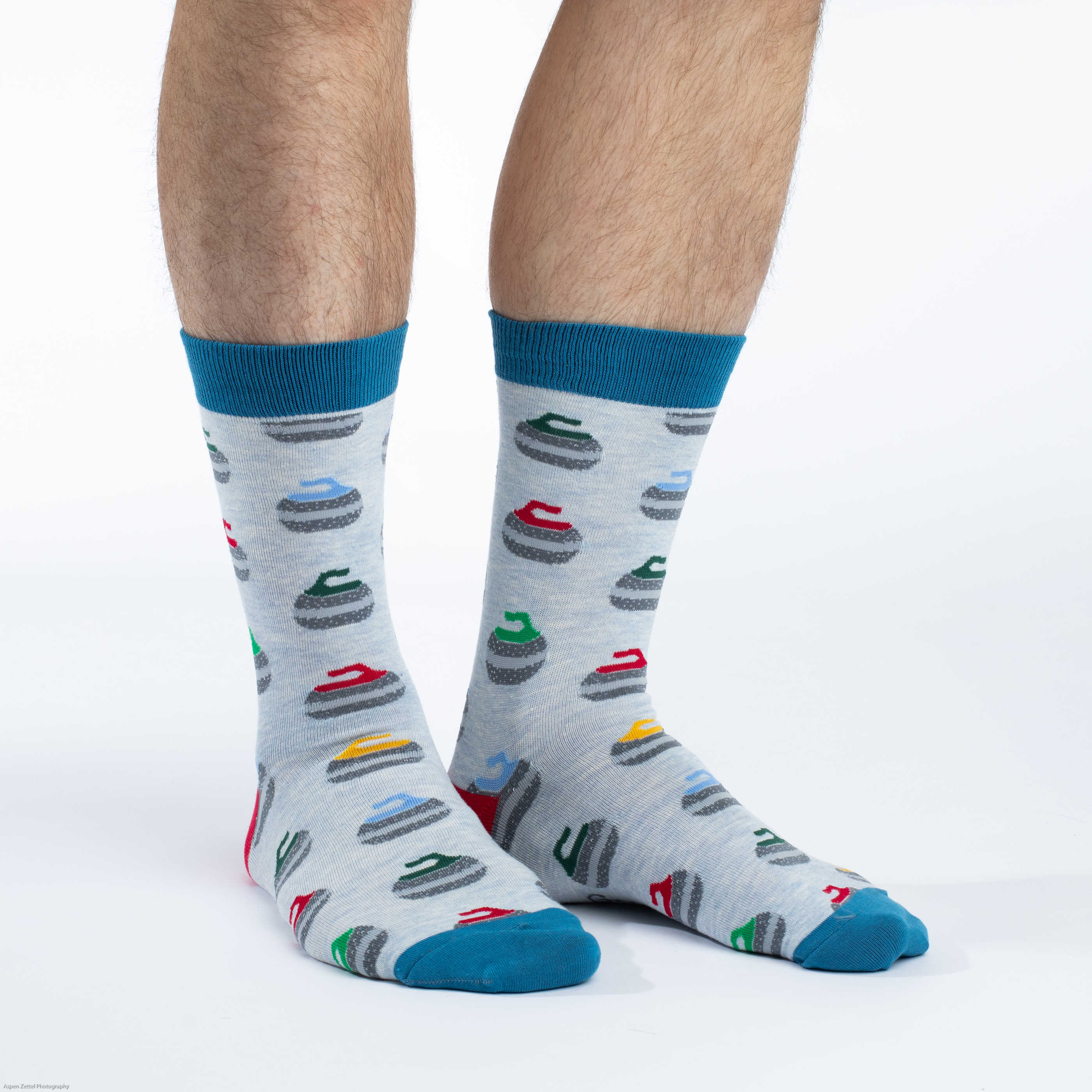 Men's Big & Tall Curling Stones Socks