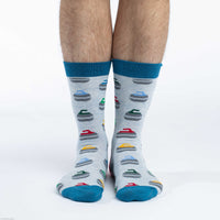 Men's Big & Tall Curling Stones Socks
