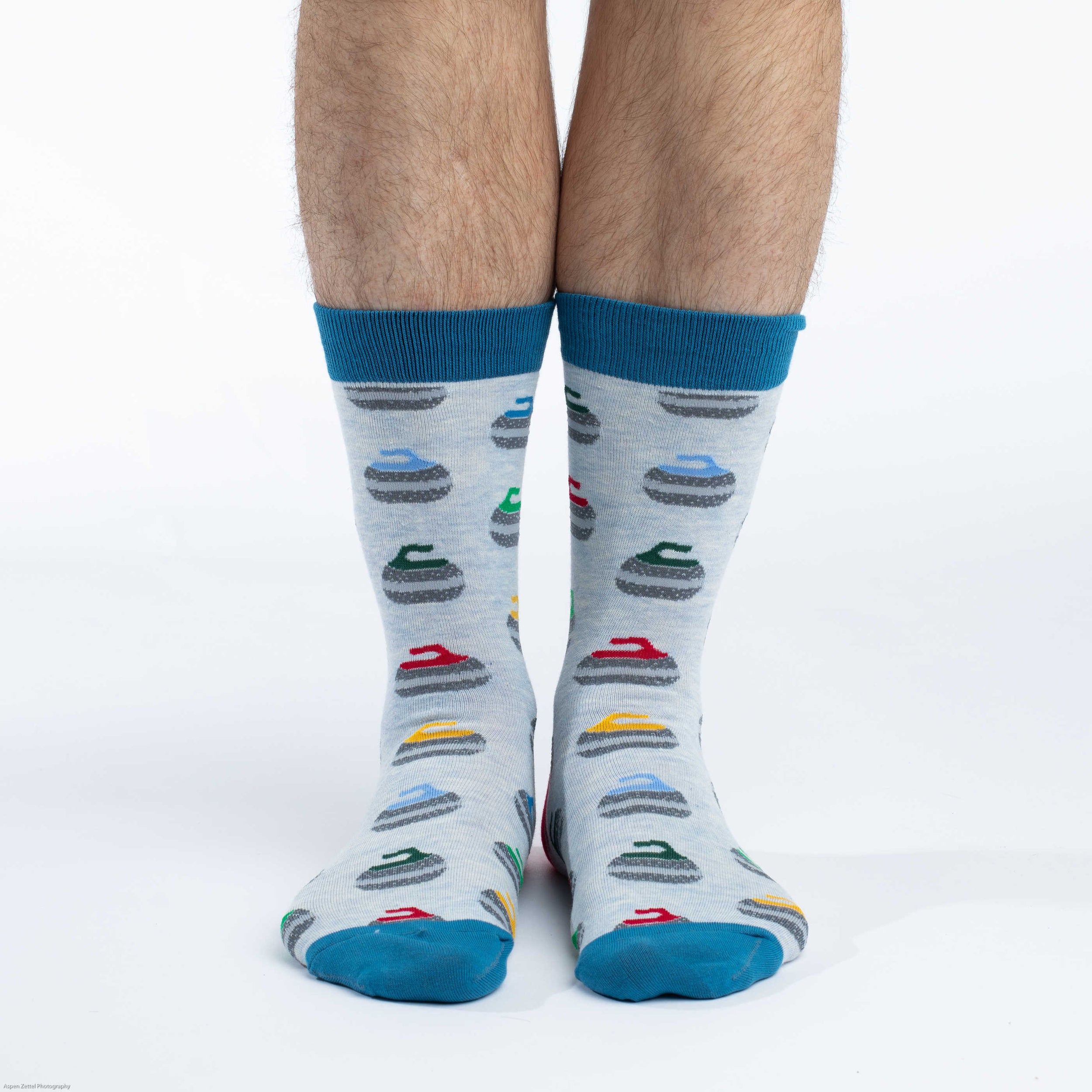 Men's Big & Tall Curling Stones Socks