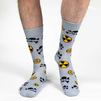 Men's Radioactive & Biological Hazard Socks