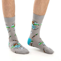 Men's Bob Ross Happy Accident Socks