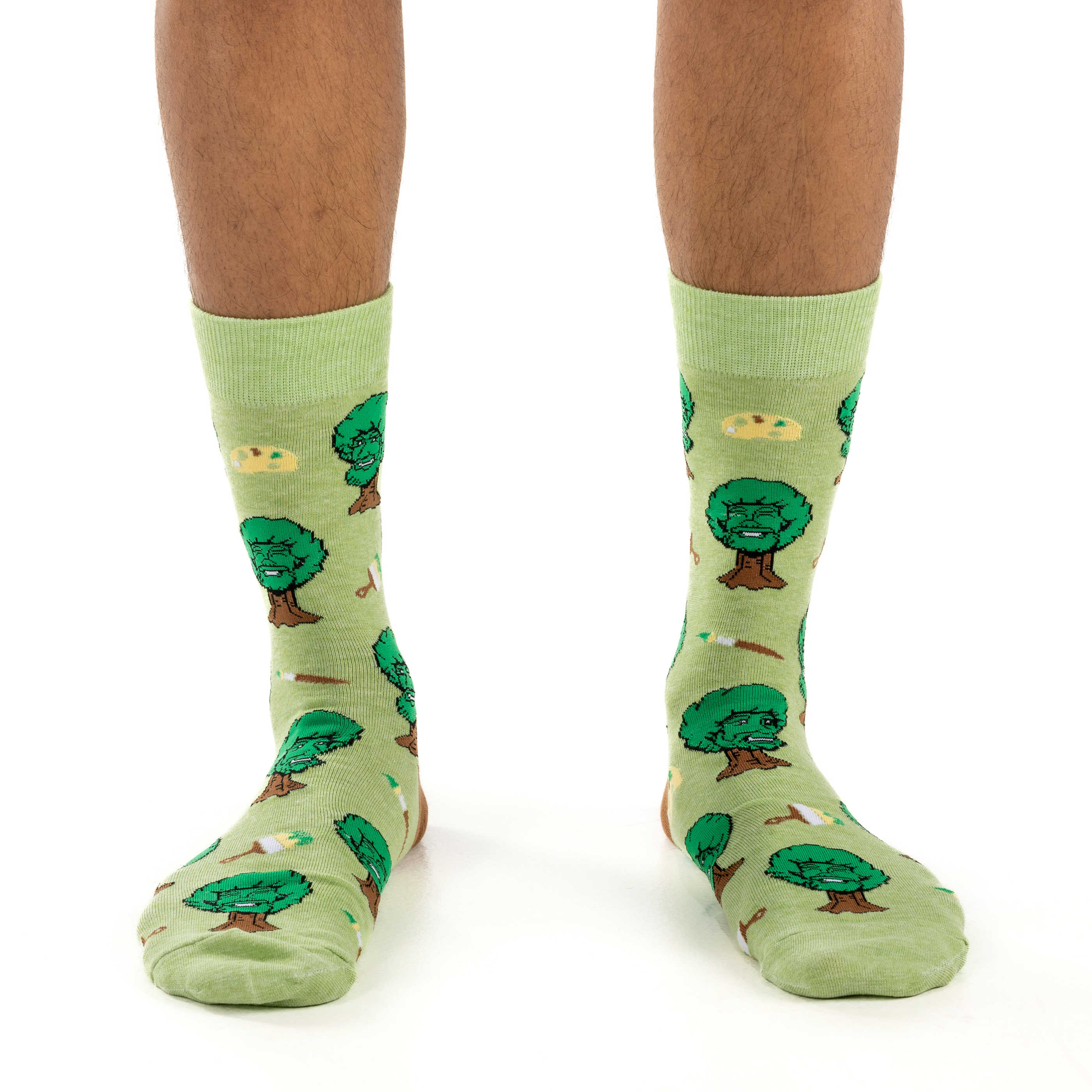 Men's Bob Ross Happy Trees Socks