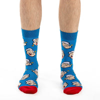 Men's Popeye Faces Socks