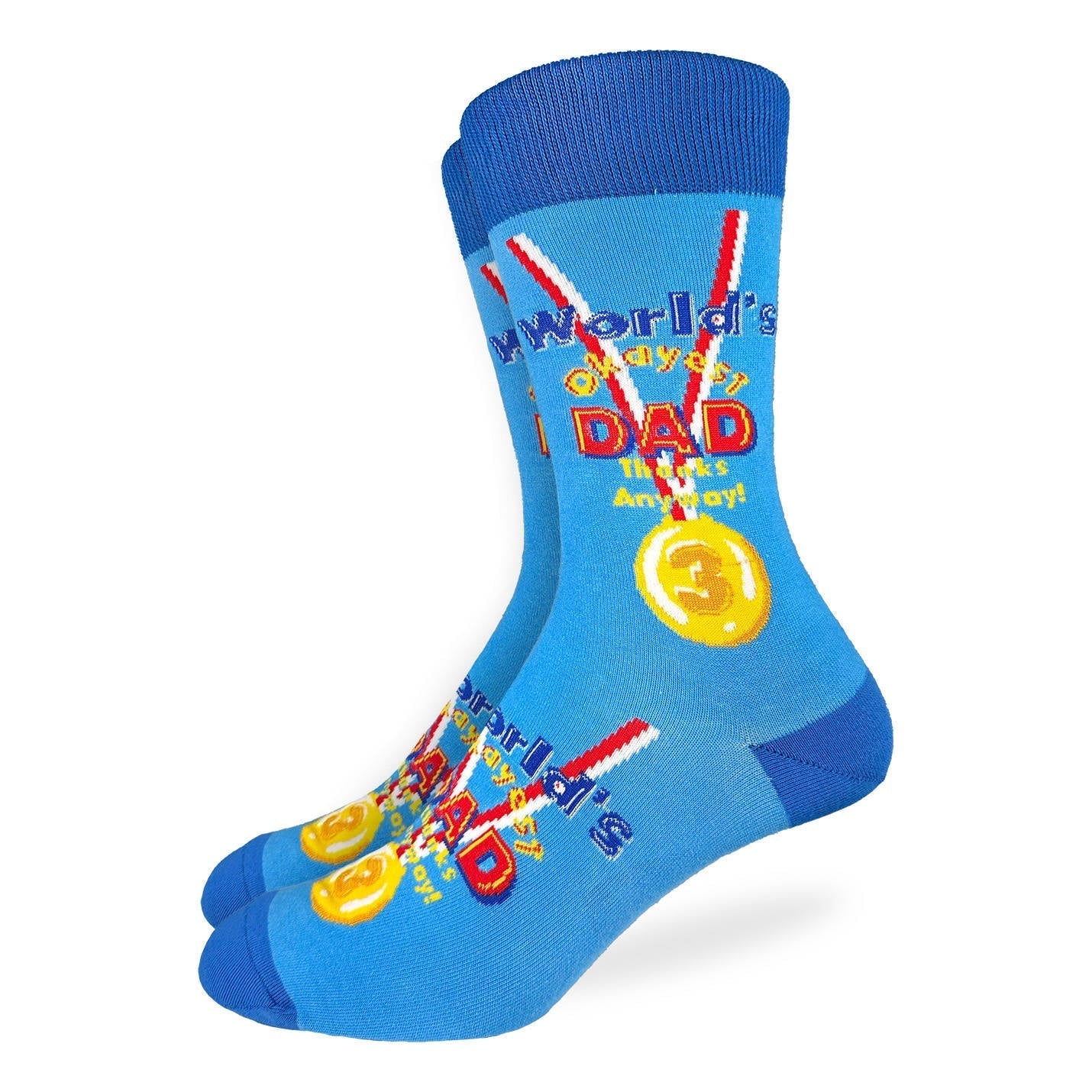 Men's Big & Tall World's Okayest Dad Socks