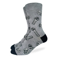 Men's Big & Tall Nuts & Bolts Socks