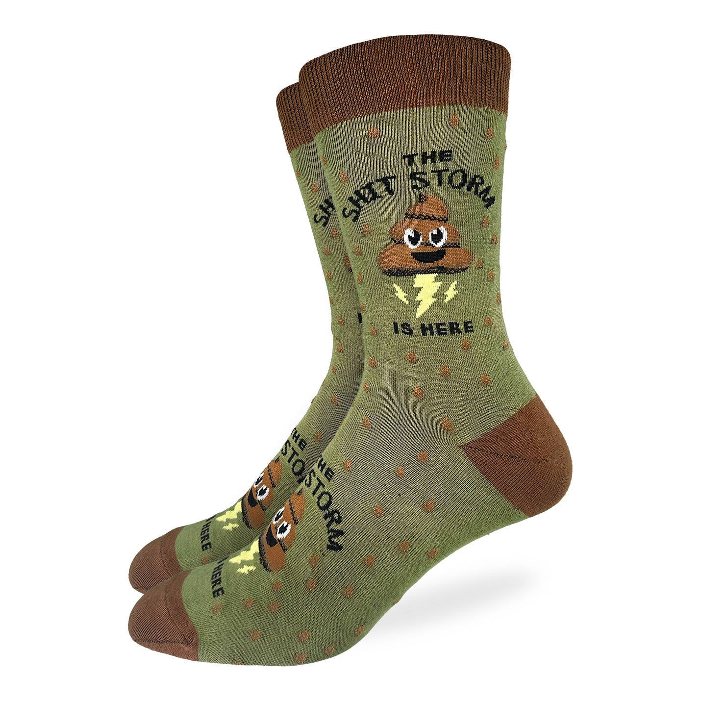 Men's Big & Tall Shit Storm Socks