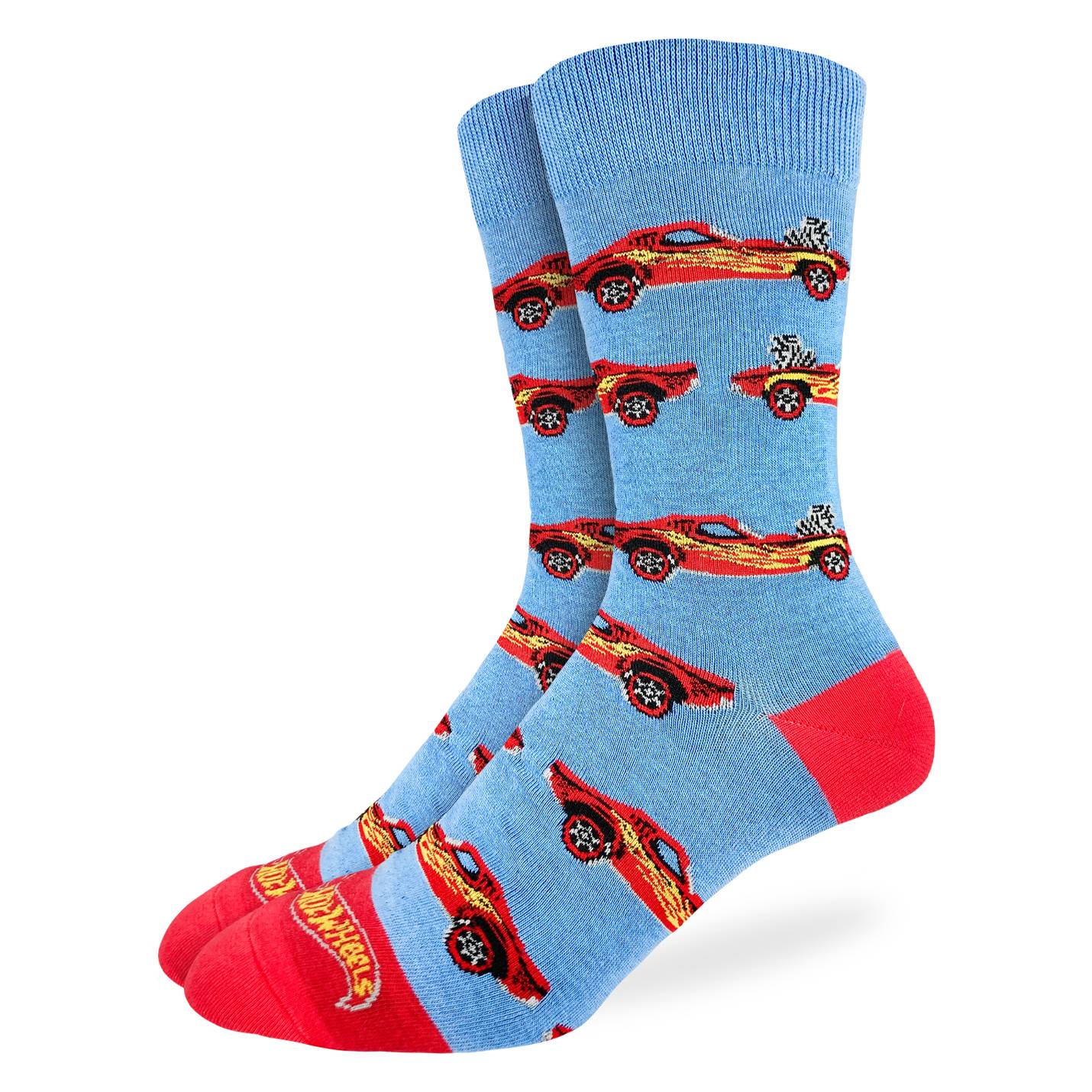 Men's Big & Tall Hot Wheels, Hot Rods Socks
