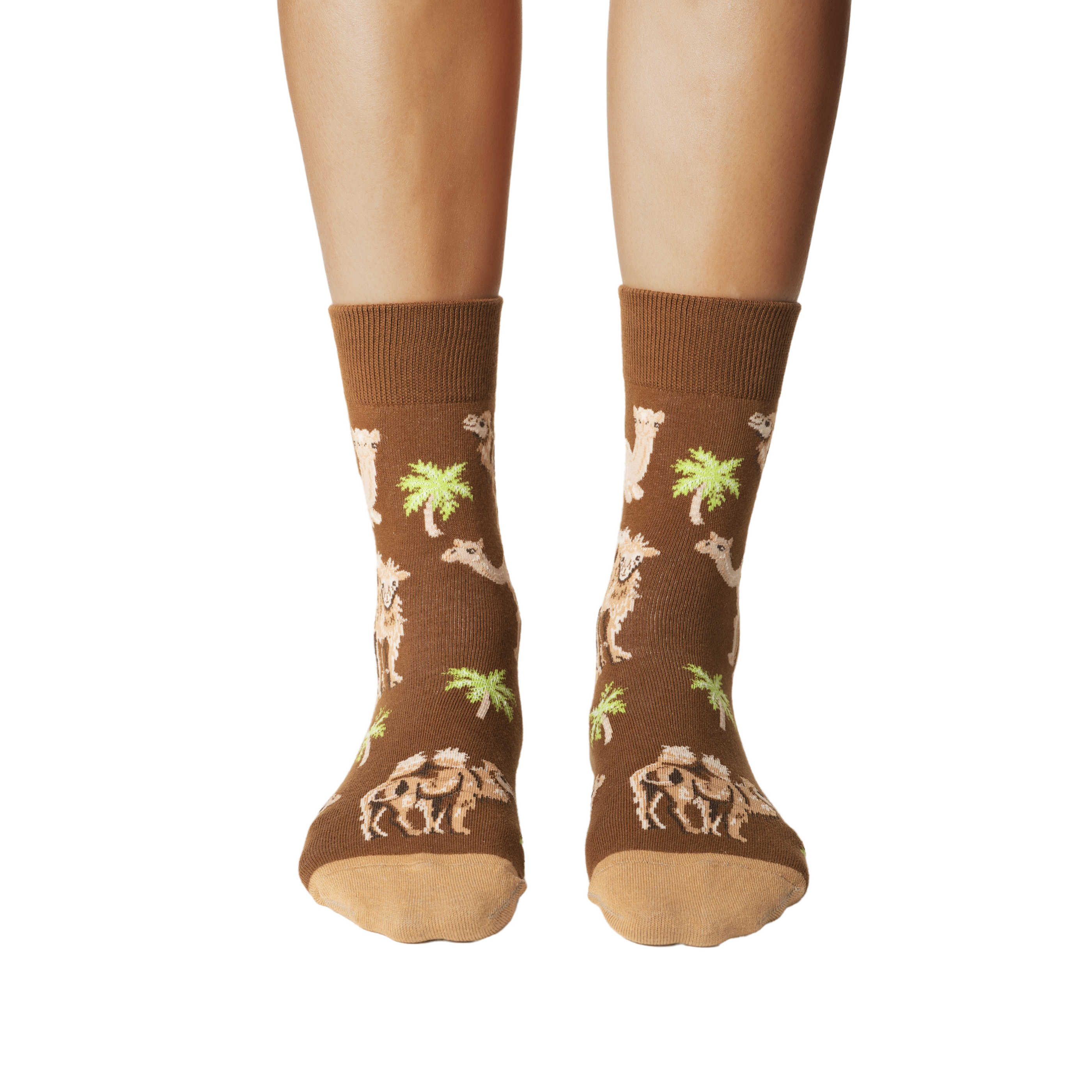Women's Camel Socks