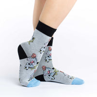 Women's Donut Eating Unicorn Socks