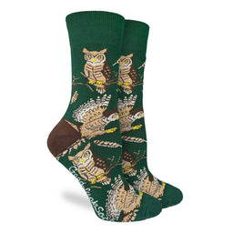 Women's Great Horned Owl Socks