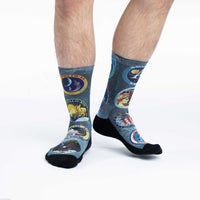 Men's Apollo Mission Patches Socks