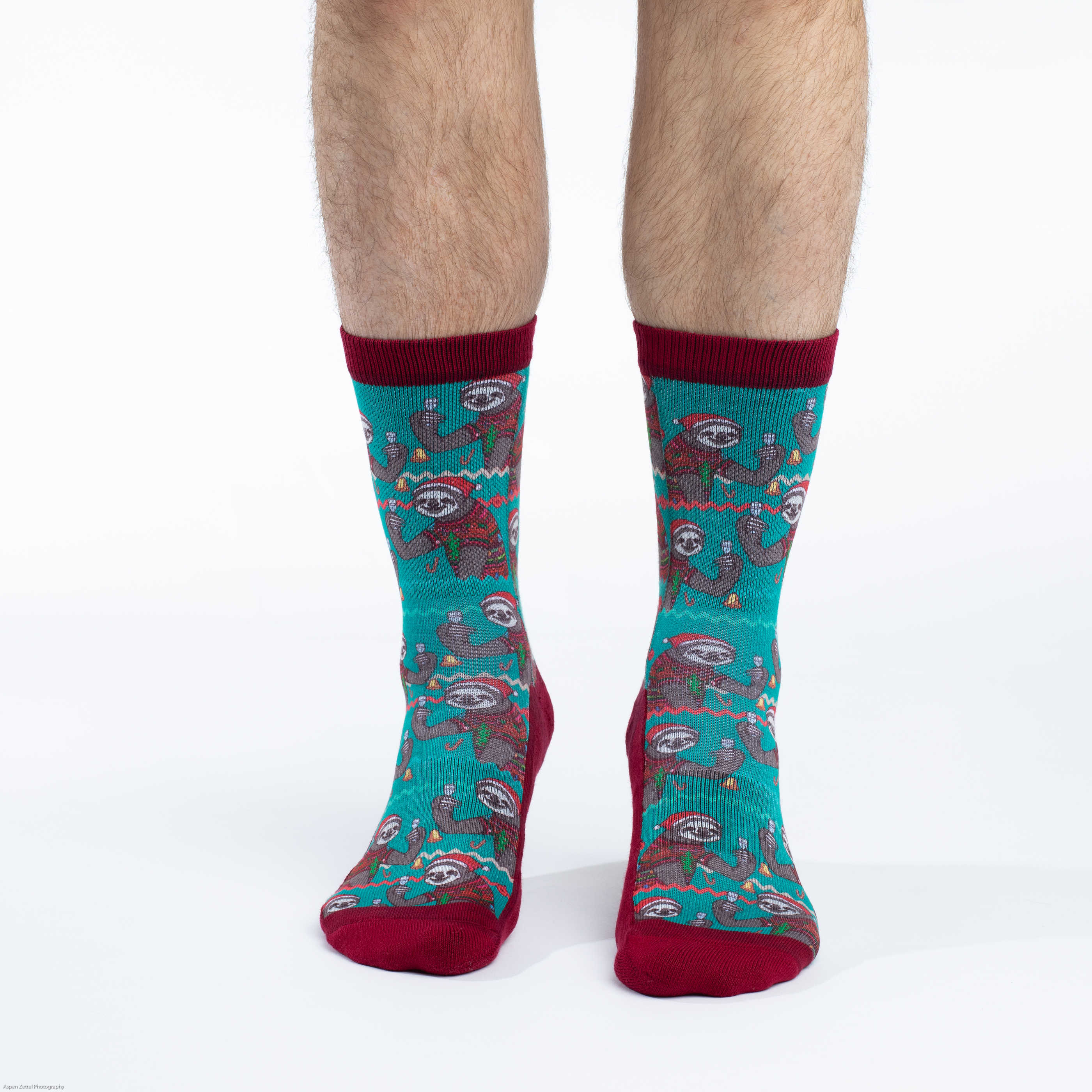 Men's Christmas Sloths Socks