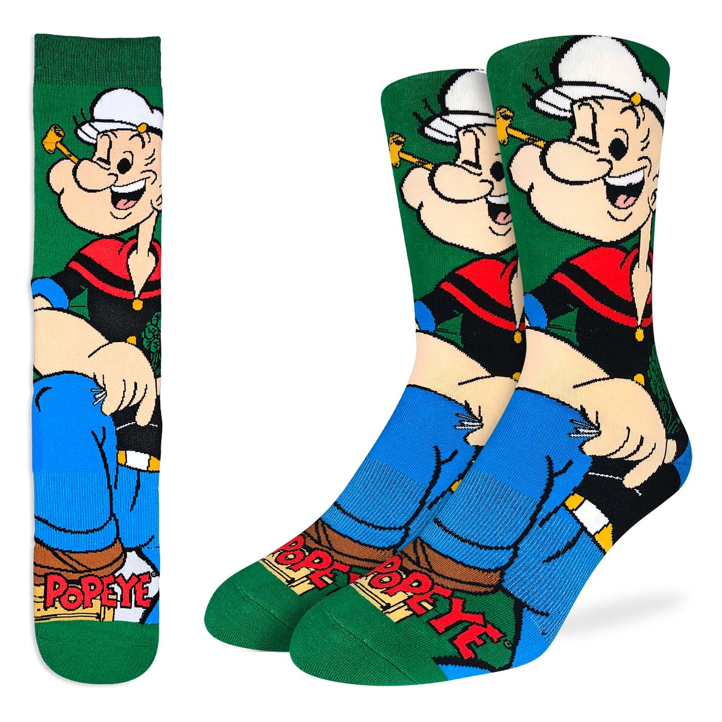 Men's Popeye Kneeling Socks