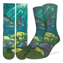 Men's Brown Trout Socks