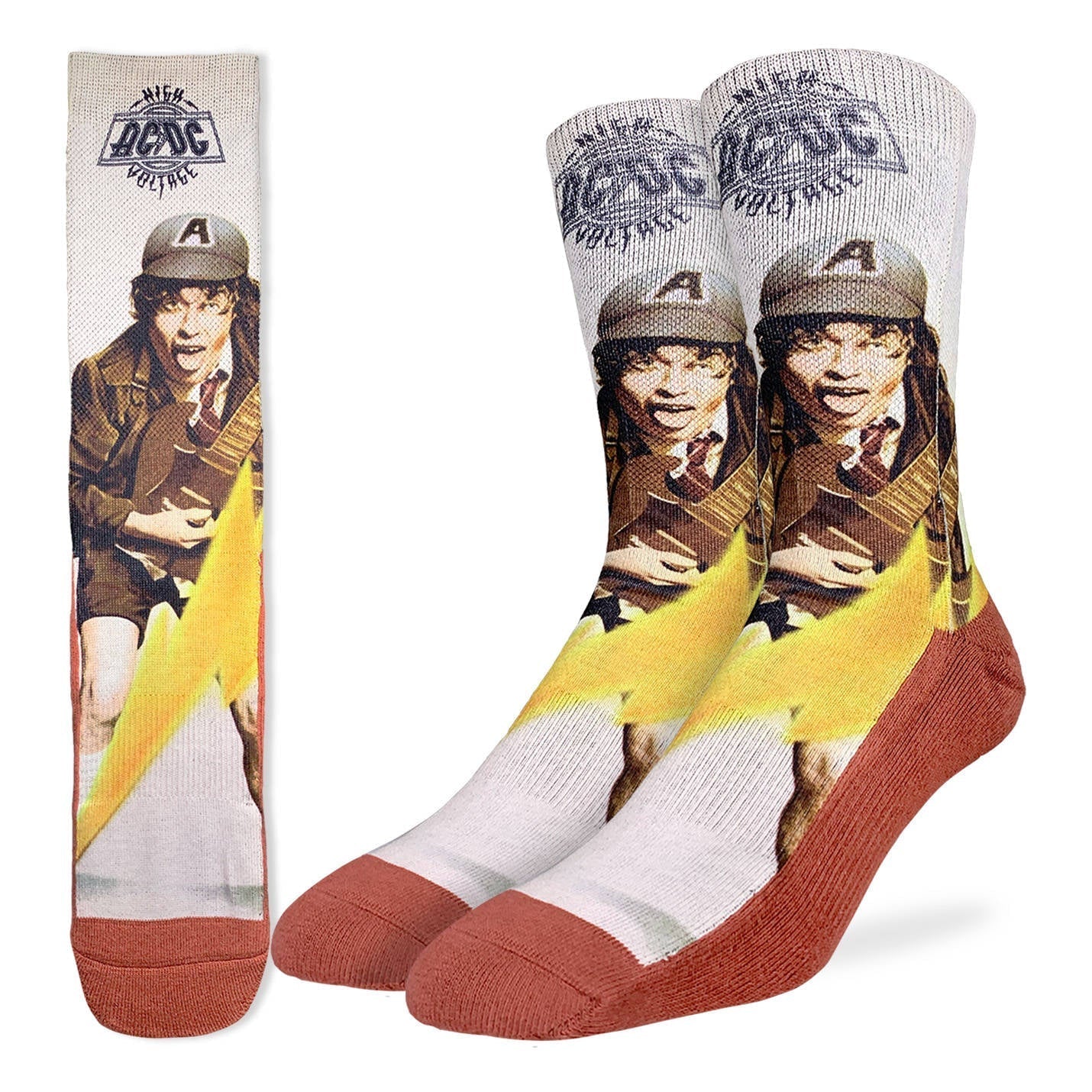 Men's AC/DC, High Voltage Socks