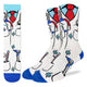 Men's Doctor's White Coat Socks