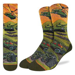 Men's Army Socks