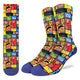 Men's Sesame Street, Patterns Socks