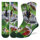 Men's Dogs Peeing Socks