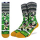 Men's Football, Black and Gold Socks