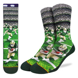 Men's Football, Green Socks