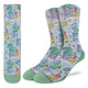 Men's Sesame Street, Oscar Trashing Out Socks