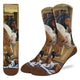 Men's Horses in a Stable Socks