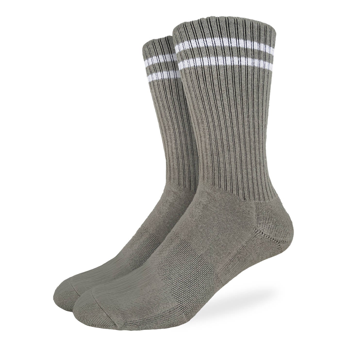 Men's Athletic Socks, Stone Gray