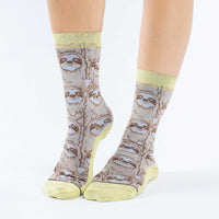 Women's Coffee Sloth Socks
