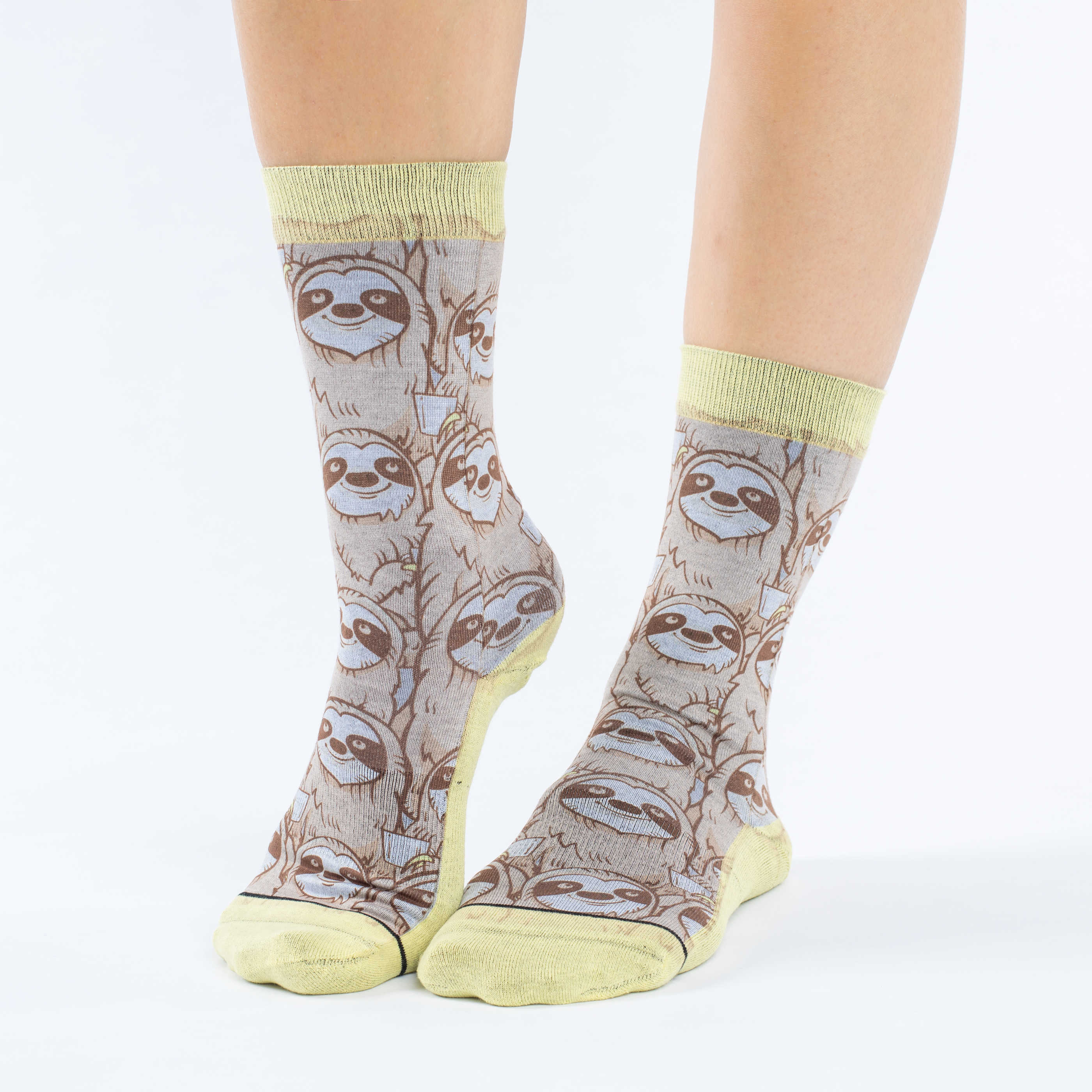 Women's Coffee Sloth Socks